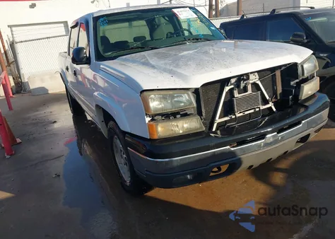 2004 Chevrolet Silverado 1500 Z71 from USA, damaged, VIN 2GCEK13TX41376291